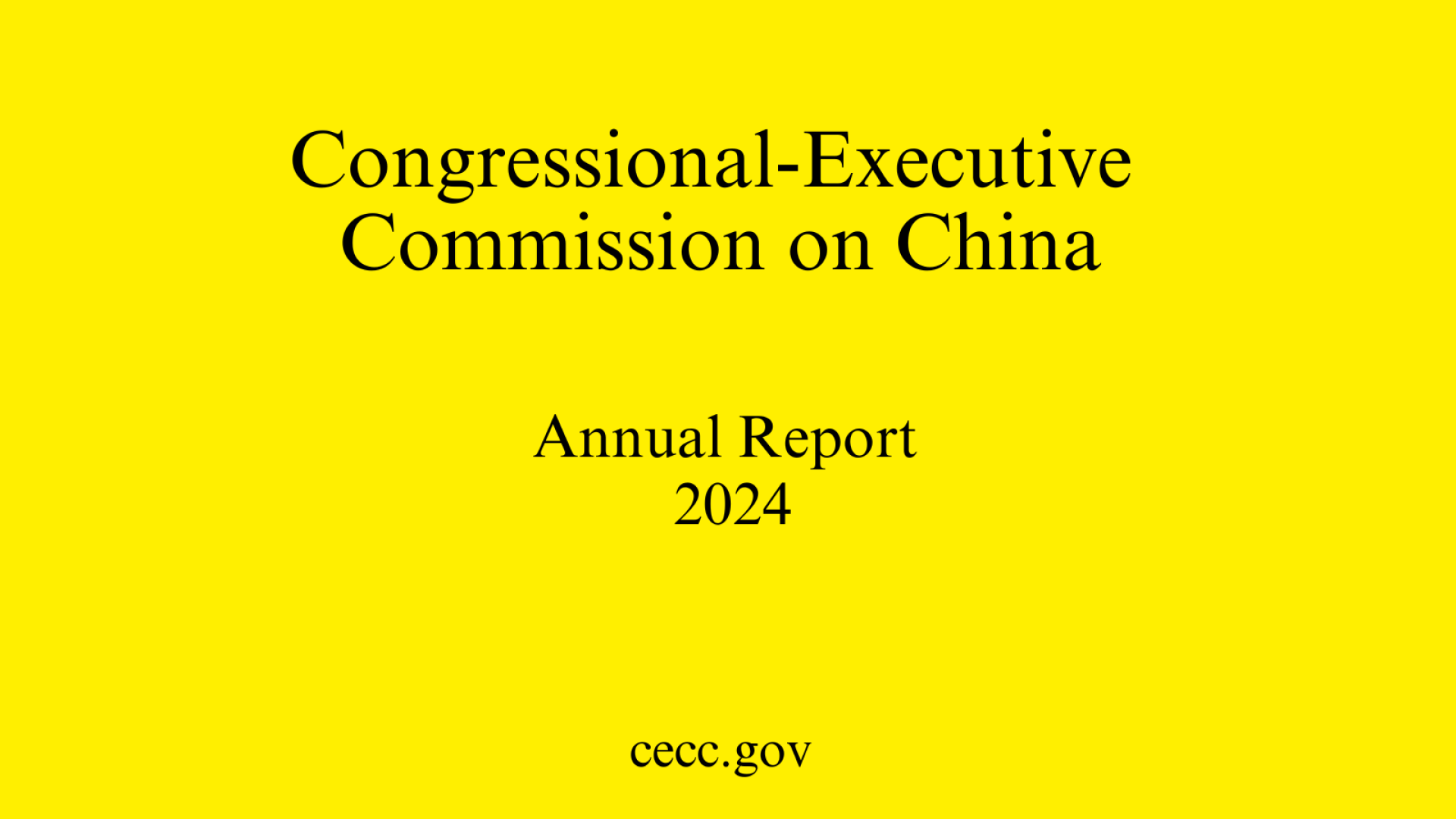 Annual Report Cover